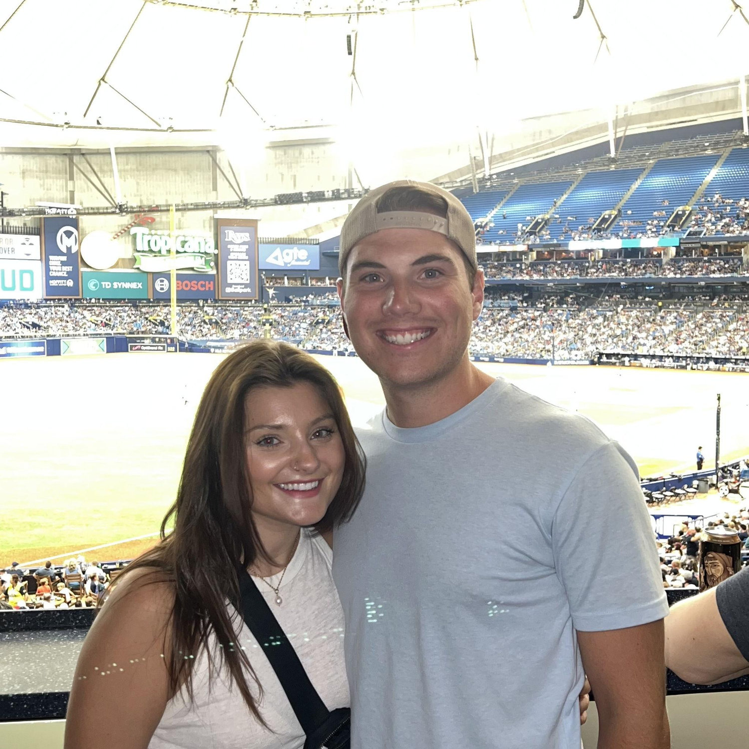 First Tampa Bay Sporting Event Together