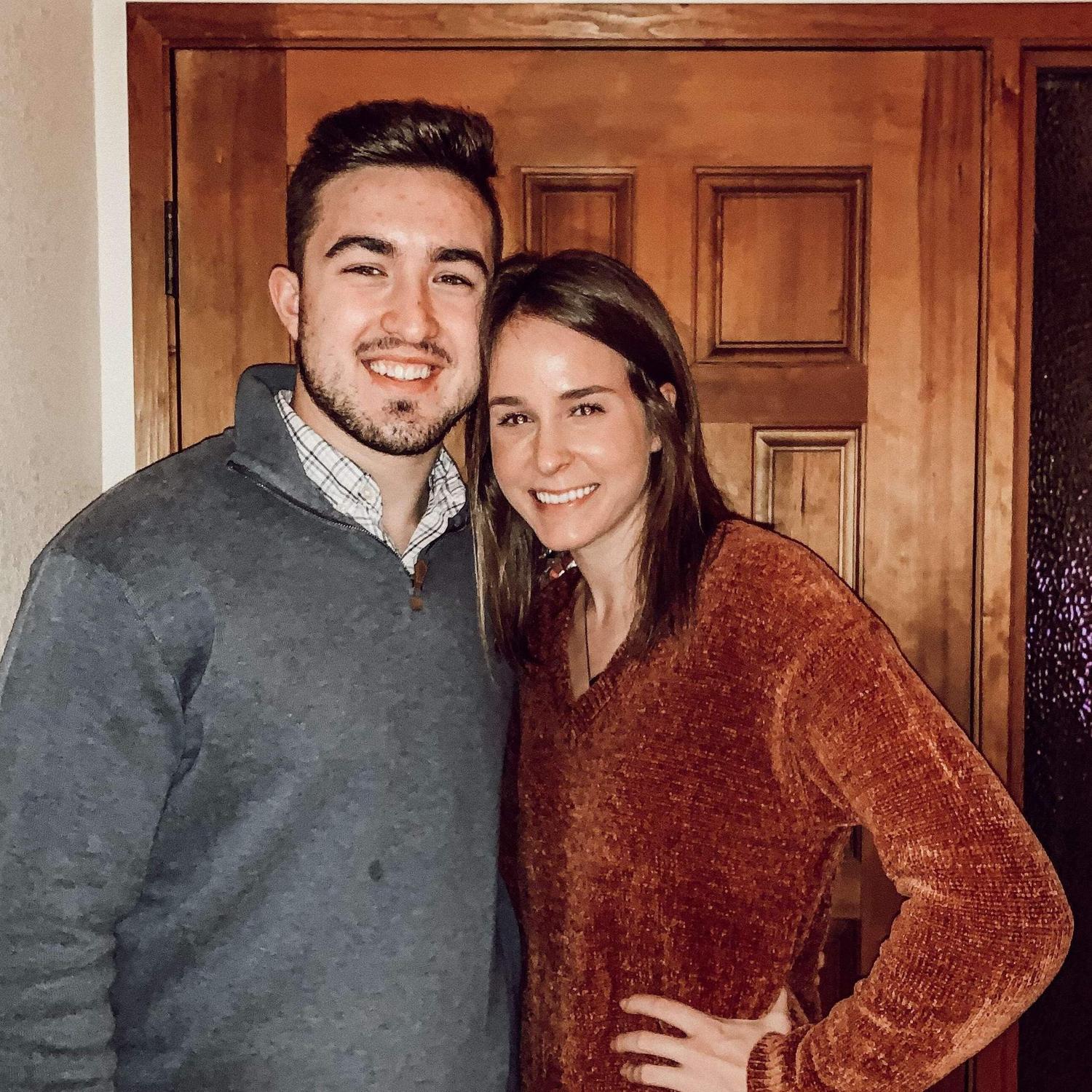 Our first Christmas together, also when I met Logans entire extended family. 