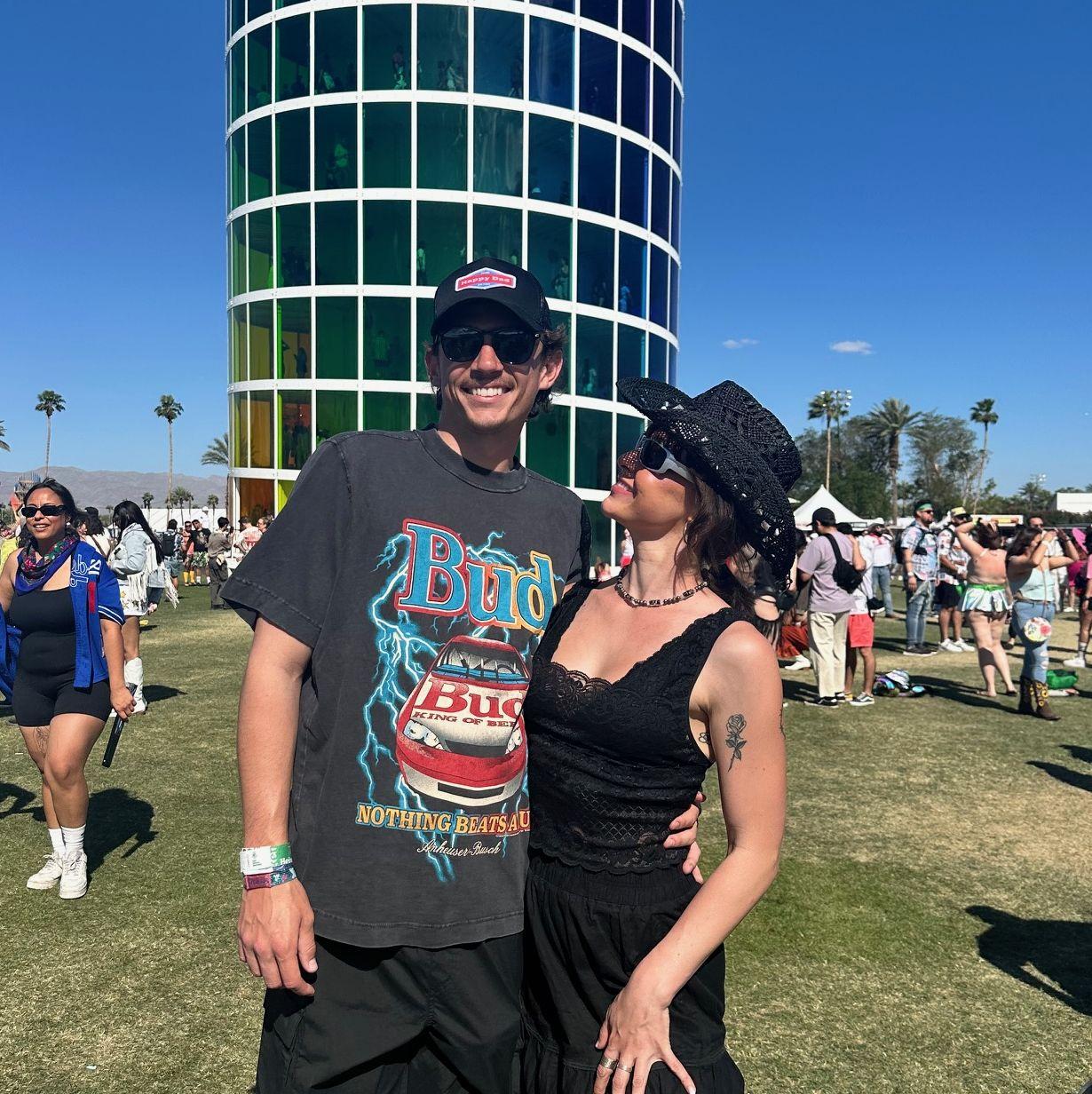 Our first Coachella, and Dylan's first music festival!