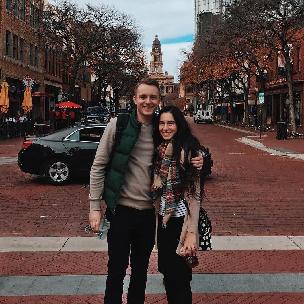 December '17. Our first time seeing each other after 3 long months of work and college.