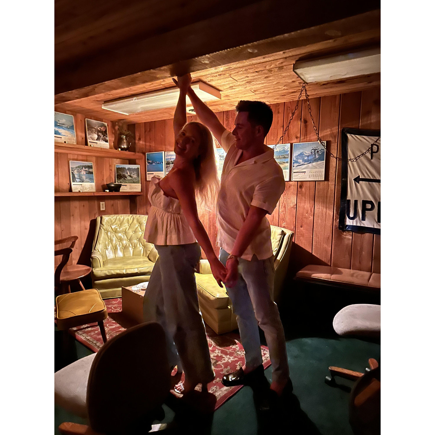 Dancing at Ahba in Laguna