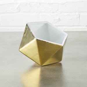 clarity small gold bowl