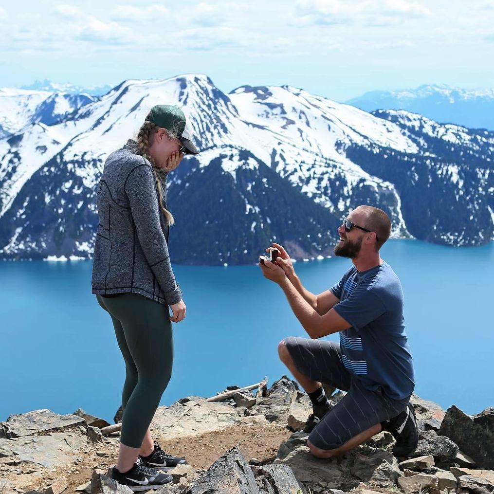 25 miles, 12 hours of hiking, and 2 hours of slushing through the snow was worth the view at Panorama Ridge, Garibaldi Provincial Park, BC