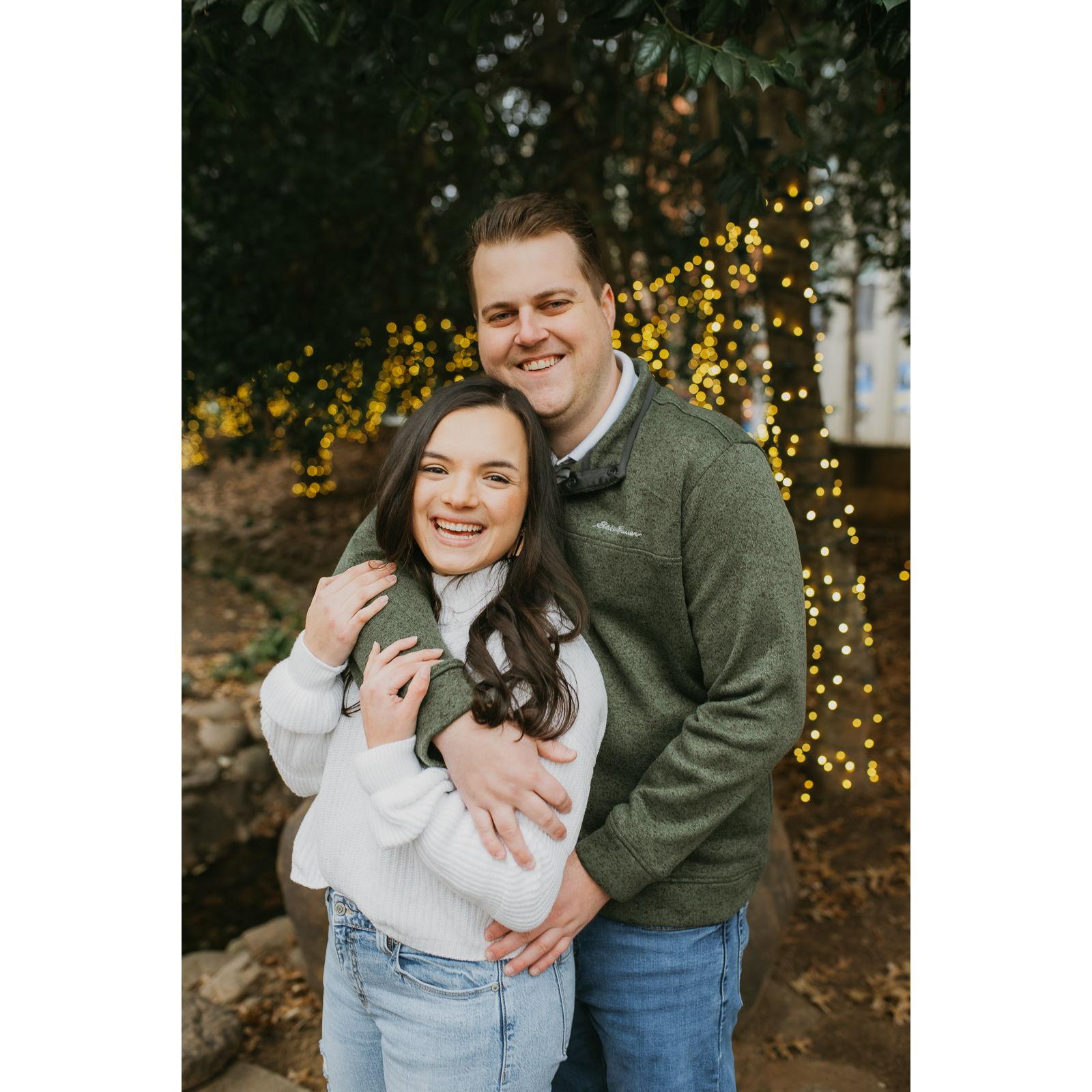 Our first professional photos together
