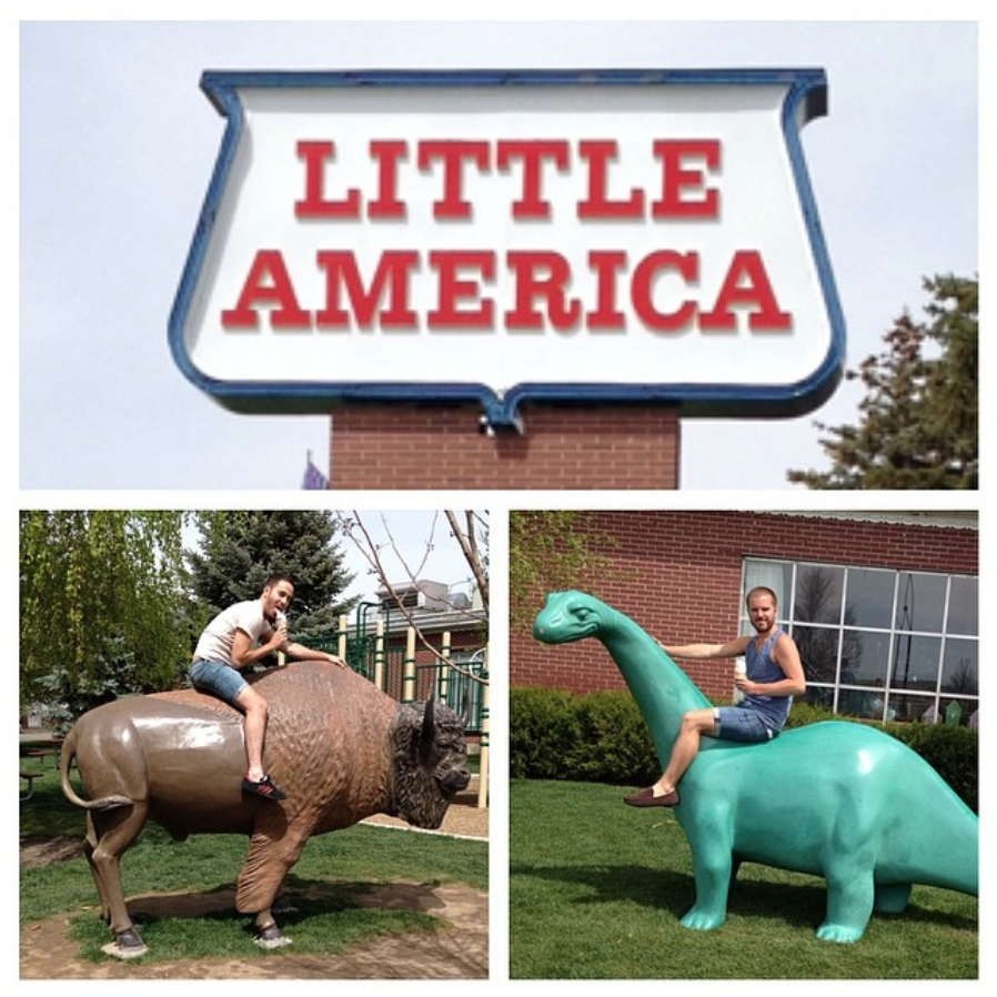 Prehistoric pit stop in WY! May 2014.