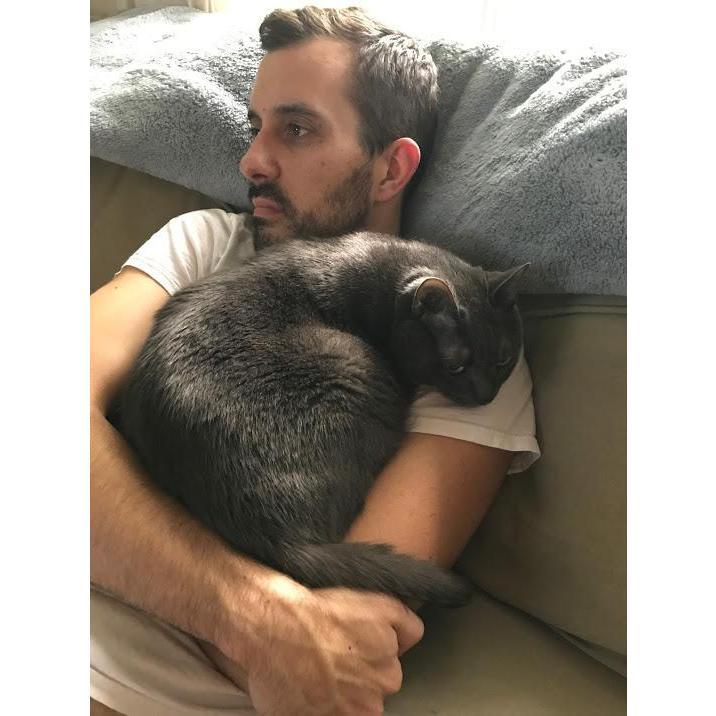 Eli- David's first cat and best bud.