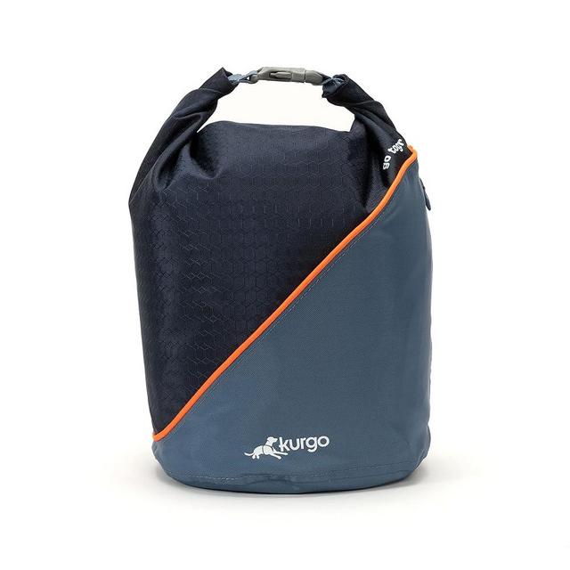 Kurgo Kibble Carrier Portable Dog Food Travel Container, Pet Snack Bag for Camping and Hiking, Easy to Clean, PVC Free, Holds 5 Pounds