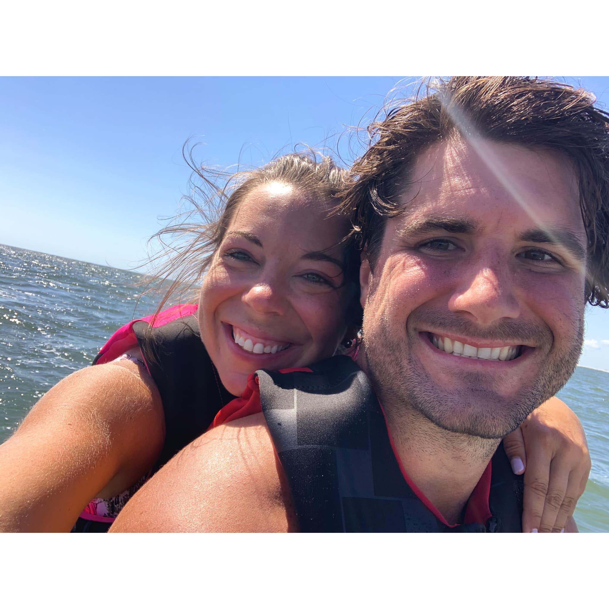 Lots of fun jetskiing during the summer in Brigantine! 