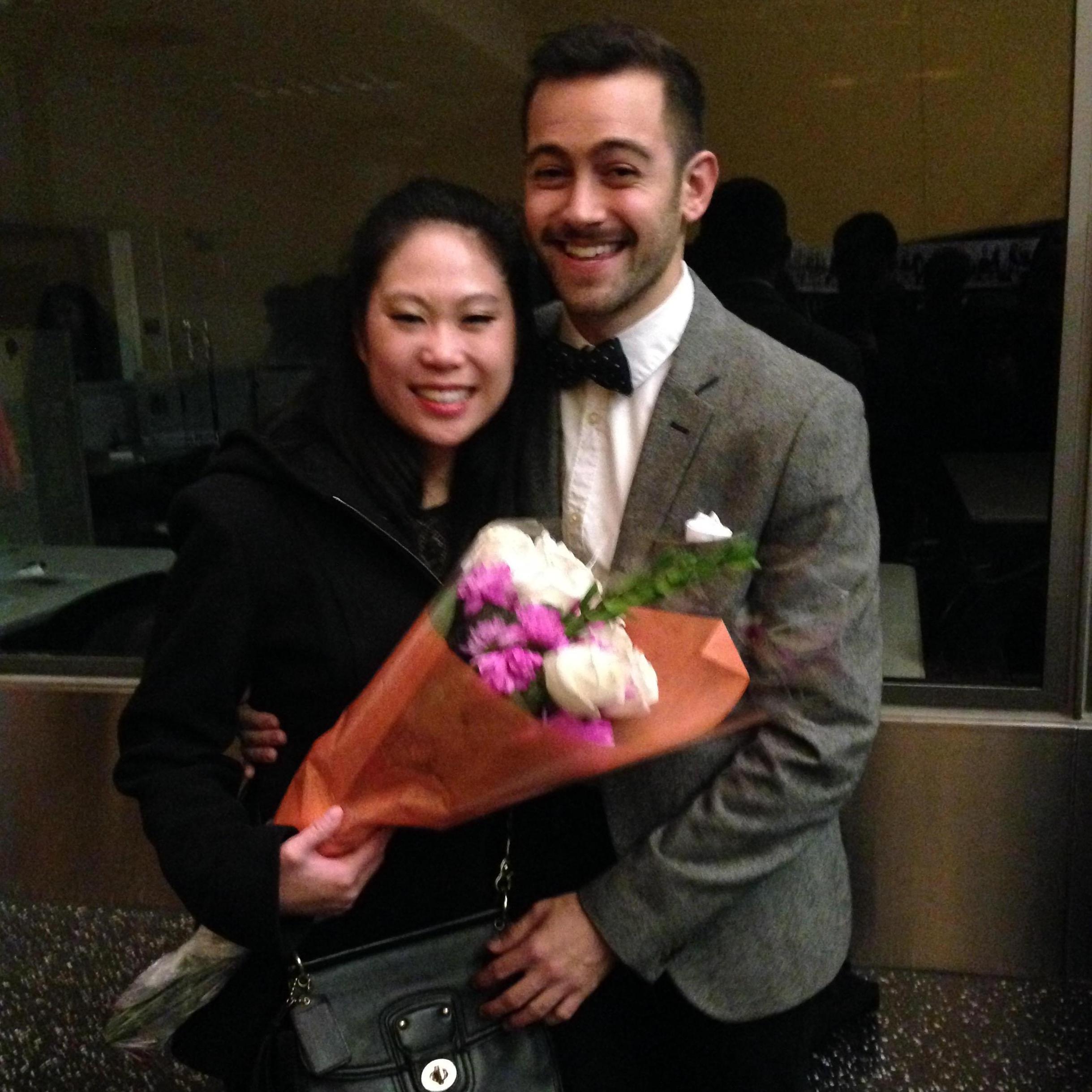 Amy's first Dance Works performance