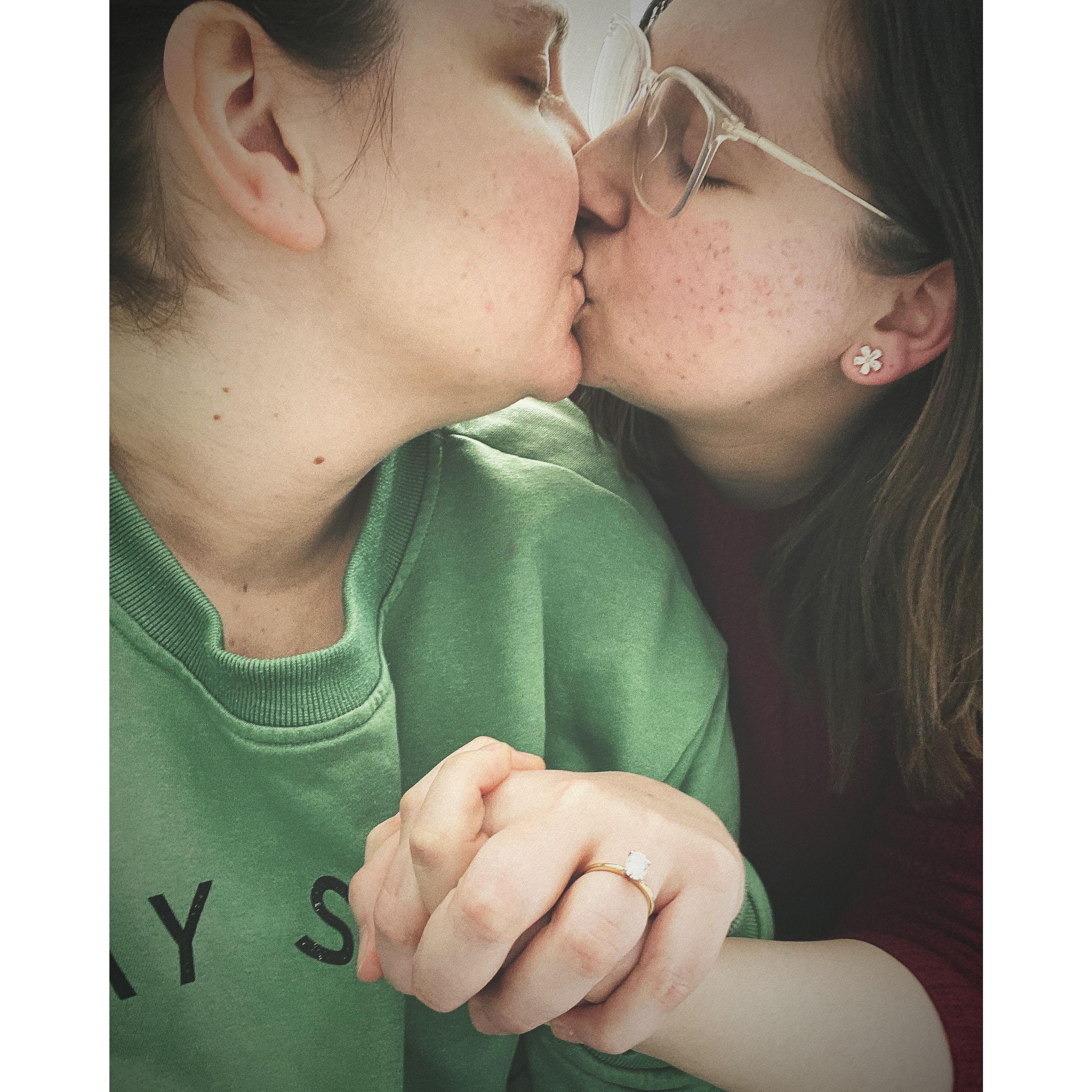 Lauren surprise proposed in NYC!
