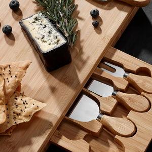 Käse-Schneidebrett Fromagerie mit Käsemesser