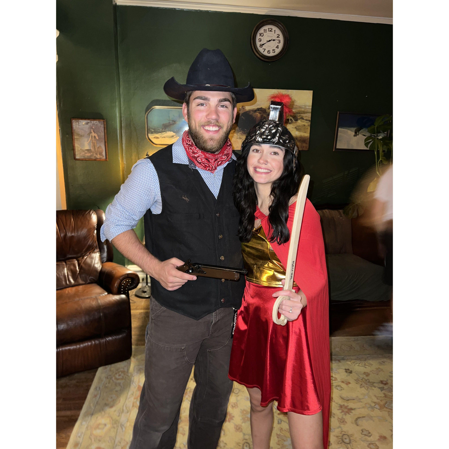 Can you guess our costume?