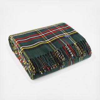 Royal Carefree Stewart Wool Throw