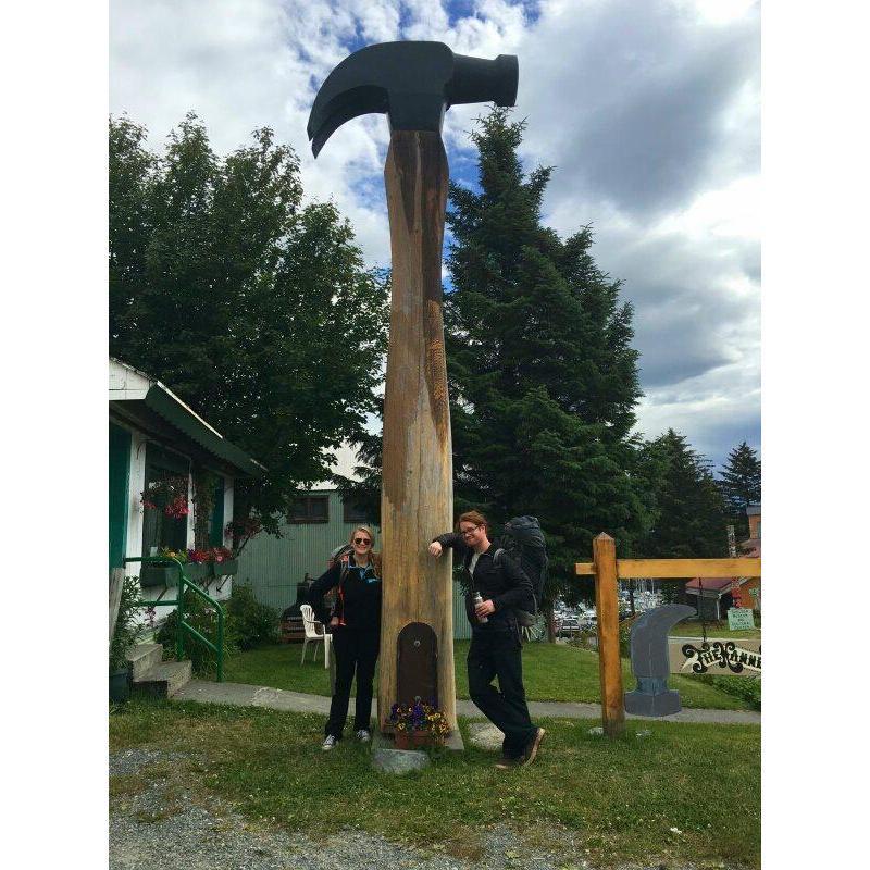 On a camping trip in Haines, Alaska. Made a quick stop at the Hammer Museum.