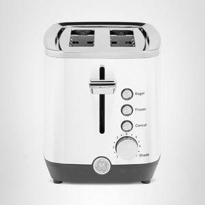 GE 2 Slice Toaster in White