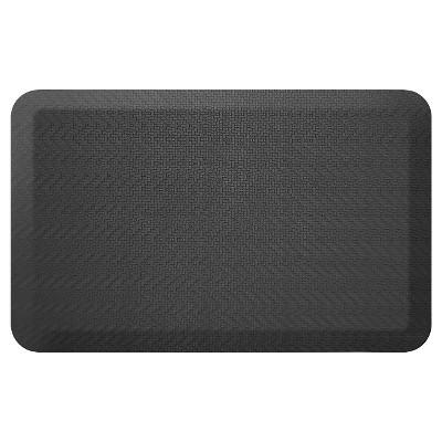 Newlife By Gelpro Designer Comfort Kitchen Mat - Sisal Black - 20X32"