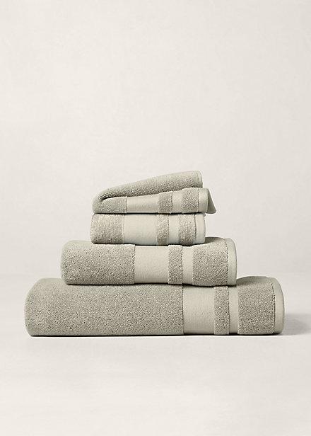 Hand Towels - Wilton Towels & Mat - Color Gray Flannel