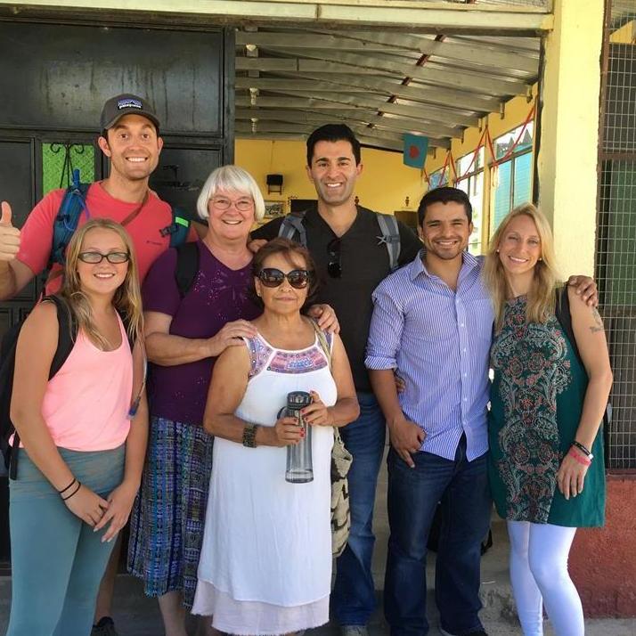 In Guatemala, after a clinic, summer 2016