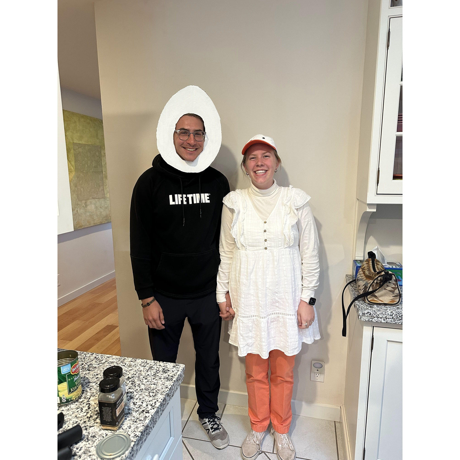 a goose & her egg