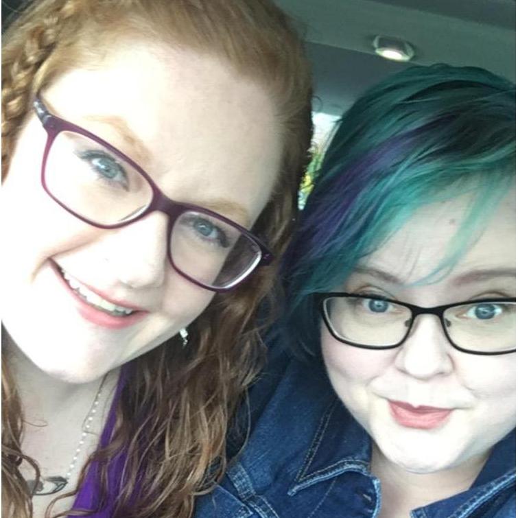 Meeting friends at Wright-Meyer winery.