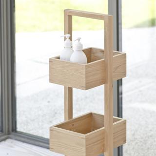 Mezza 3-Tier Oak Caddy