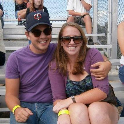 Liz's first (and only) tractor pull!
