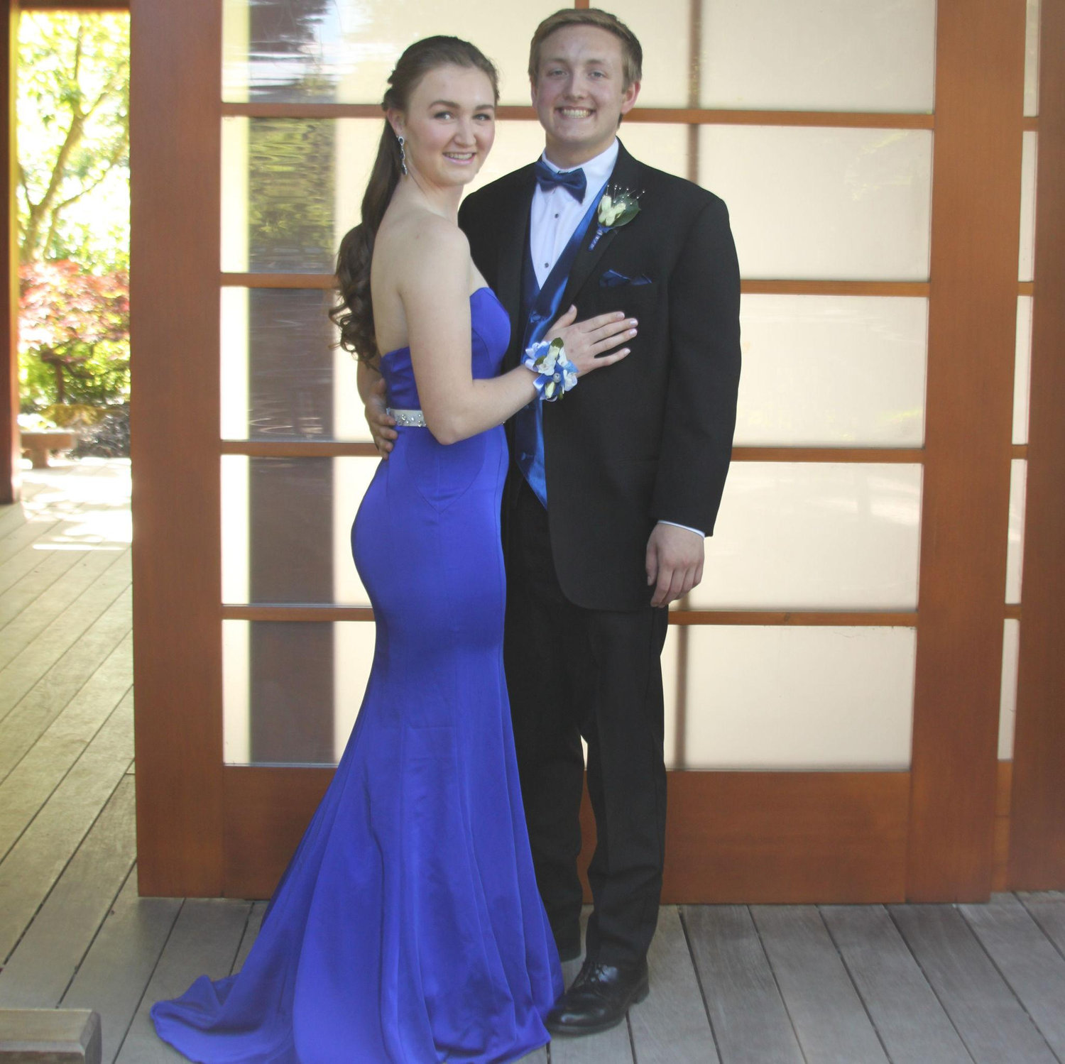 They even made it to prom in the spring of 2017 as senior year came to a close.
