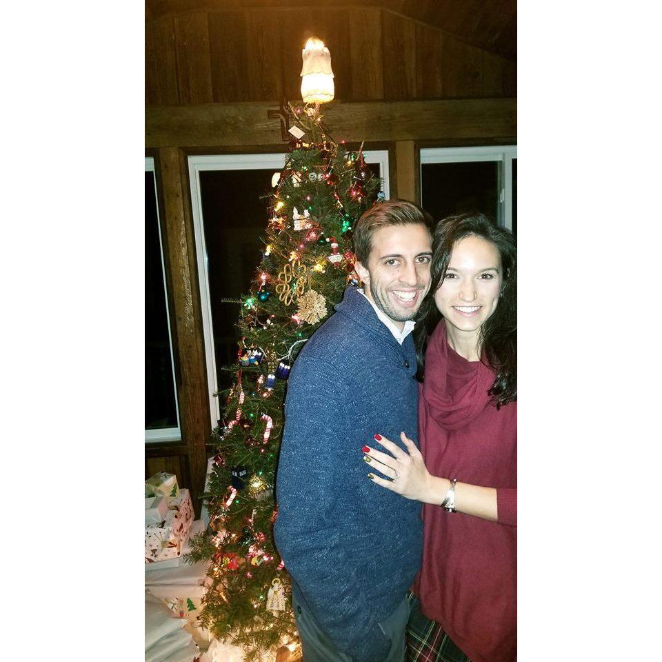 First Christmas as an engaged couple!