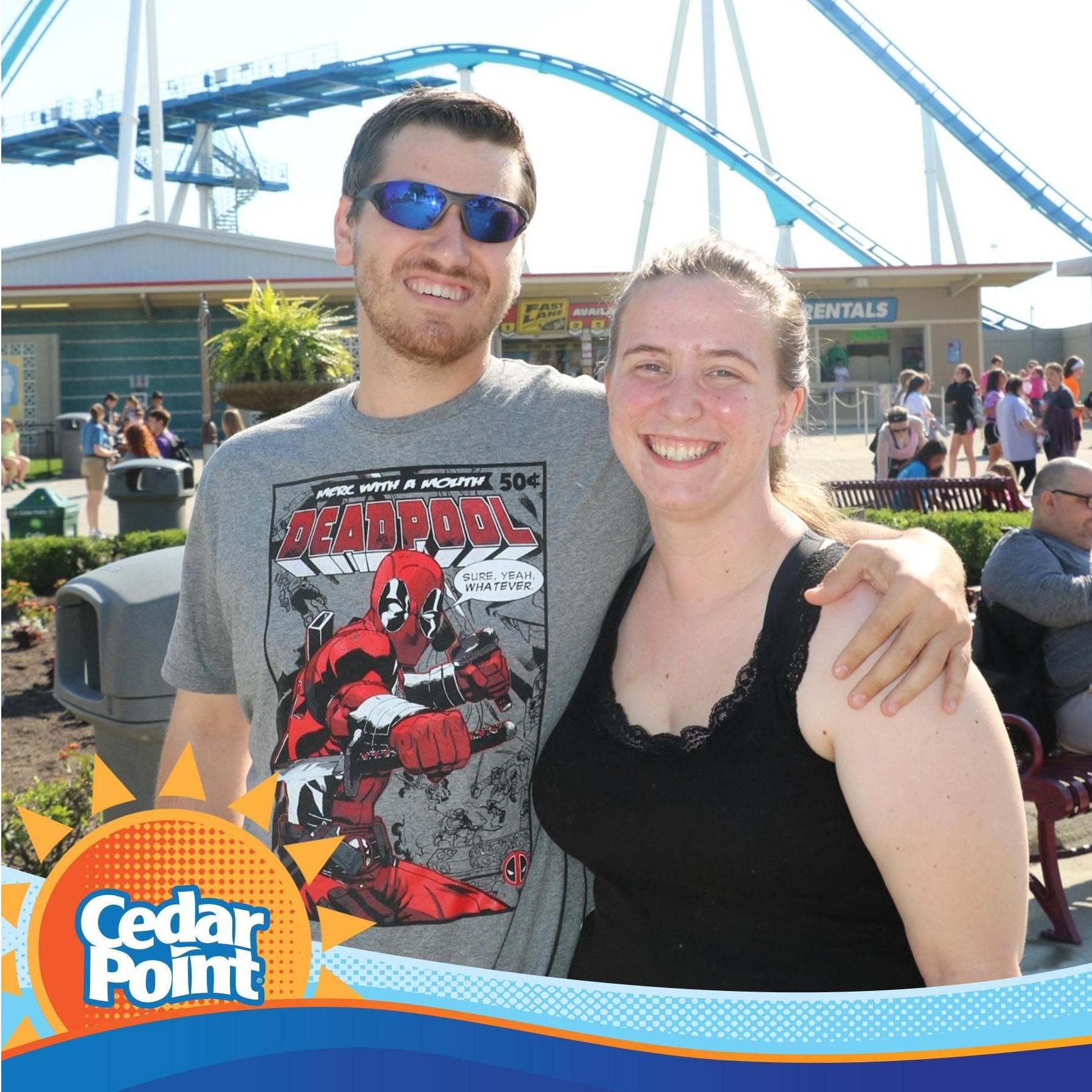 First Cedar Point trip together! 5.24.18