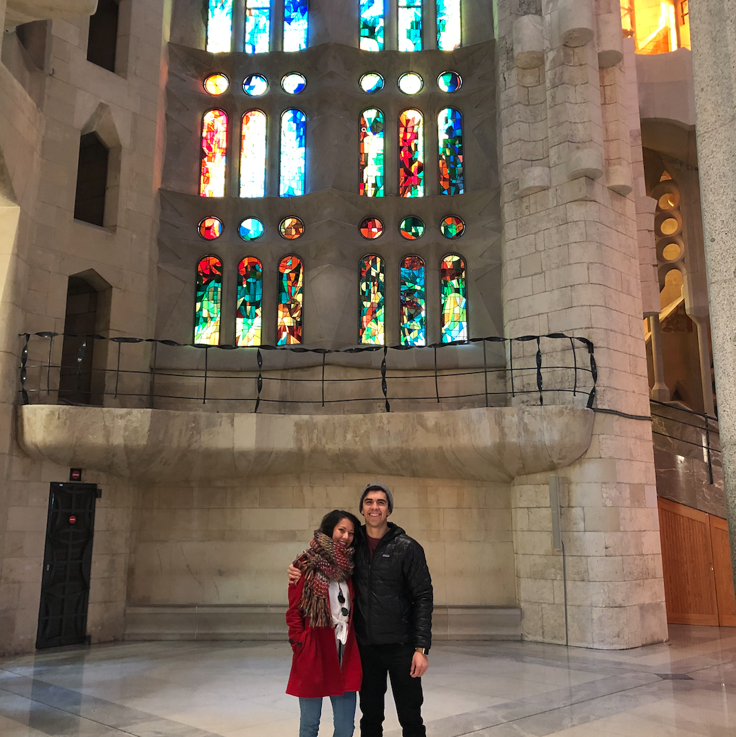 second time in barcelona, spain - feb 2019