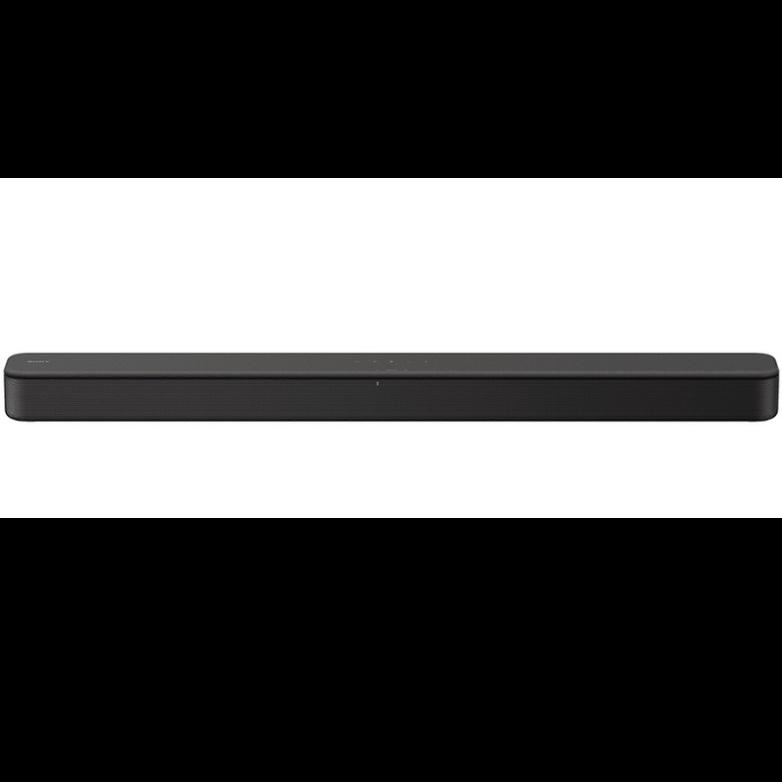 Sony S100F 2.0ch Soundbar with Bass Reflex Speaker, Integrated Tweeter and Bluetooth, (HTS100F), easy setup, compact, home office use with clear sound black