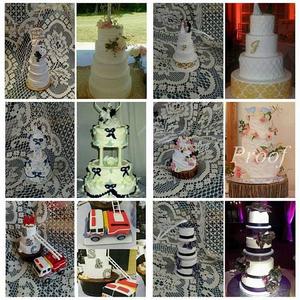 Custom Mini Wedding Cake Christmas Ornament