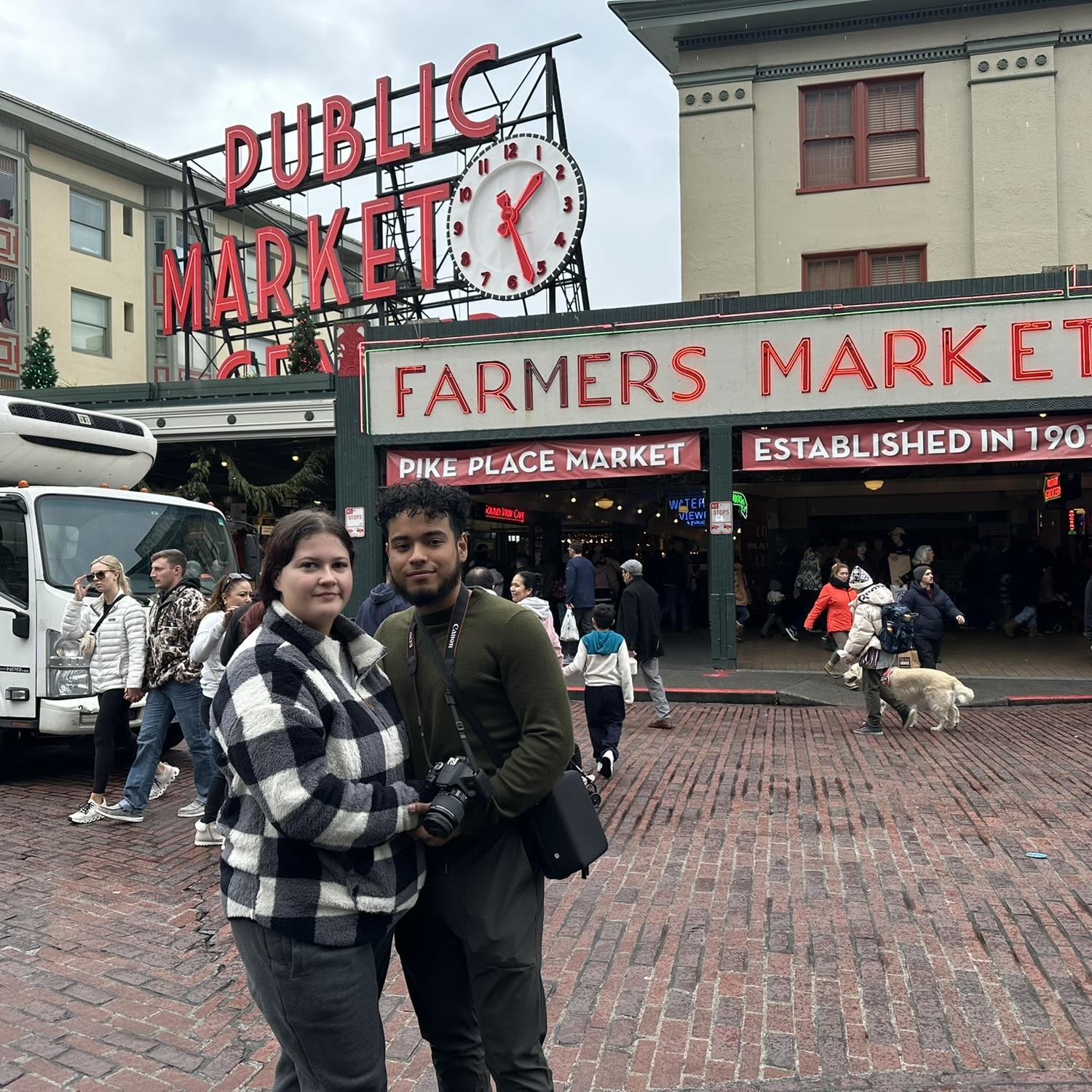 Believe it or not this was both of our first times here!