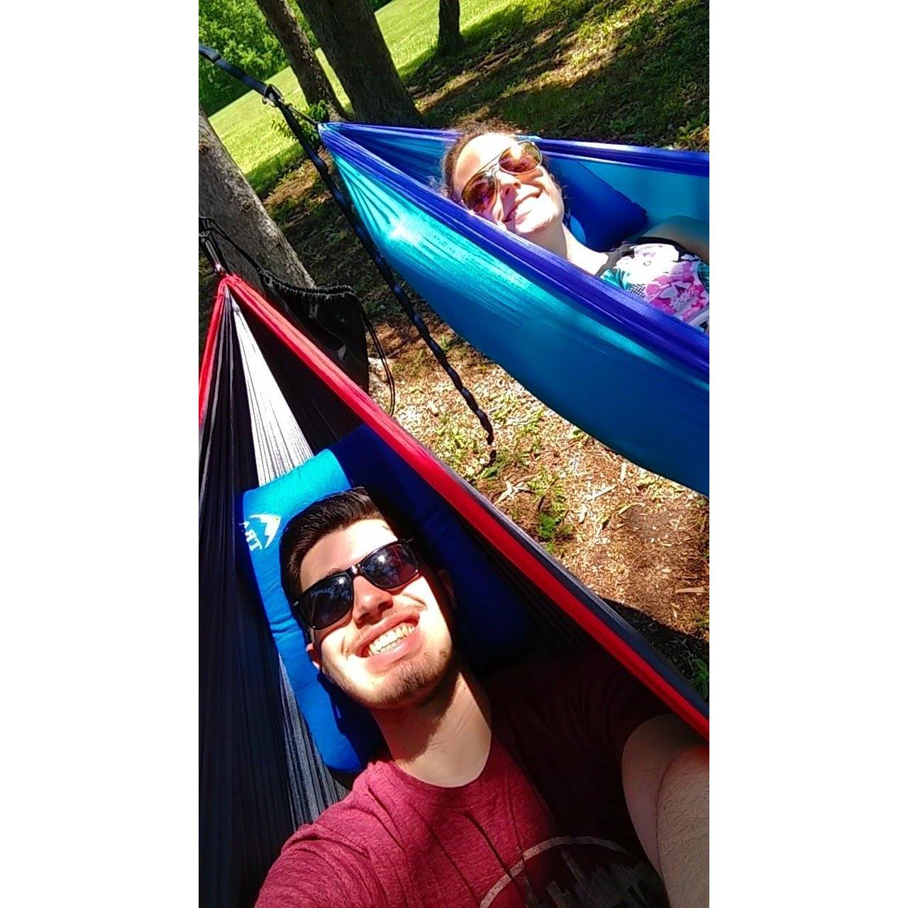 Just hanging out!