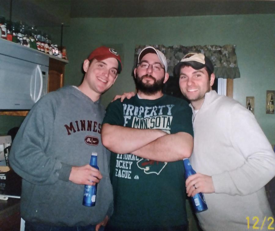 Throwback! Pooh, Dan, and Eric!