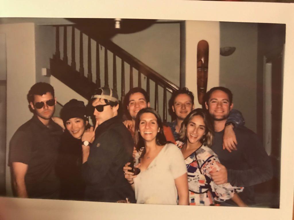 1st time the ski crew went down to Santa Cruz