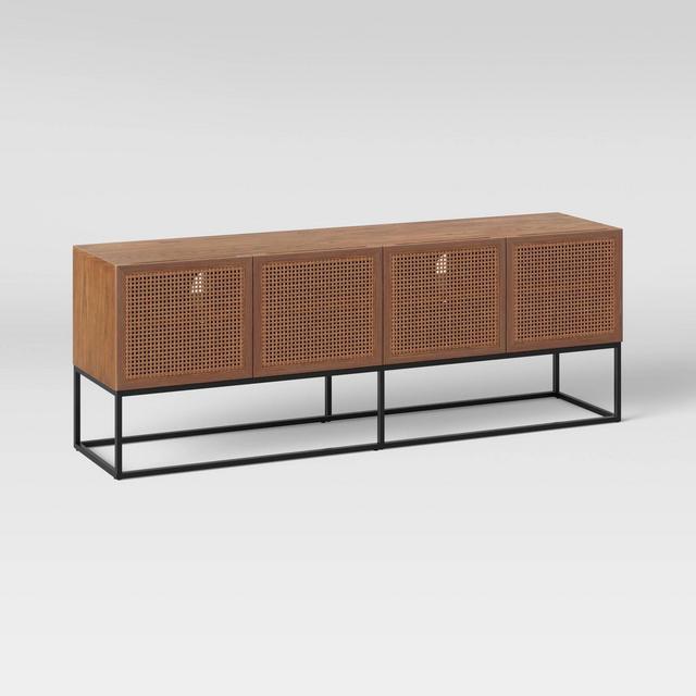 Belmar Woven TV Stand for TVs up to 60" Brown - Project 62™