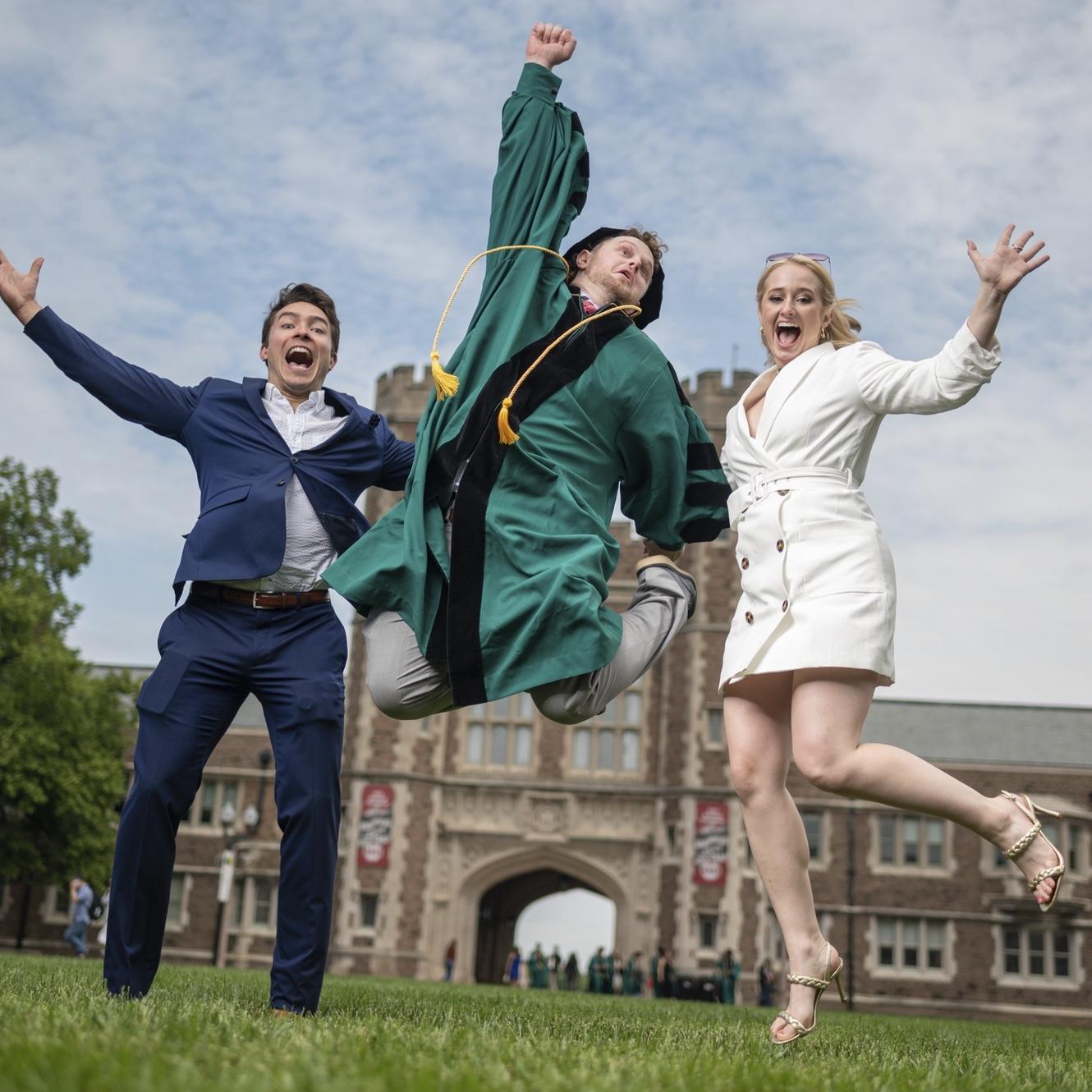 Hugh's graduation from law school!
