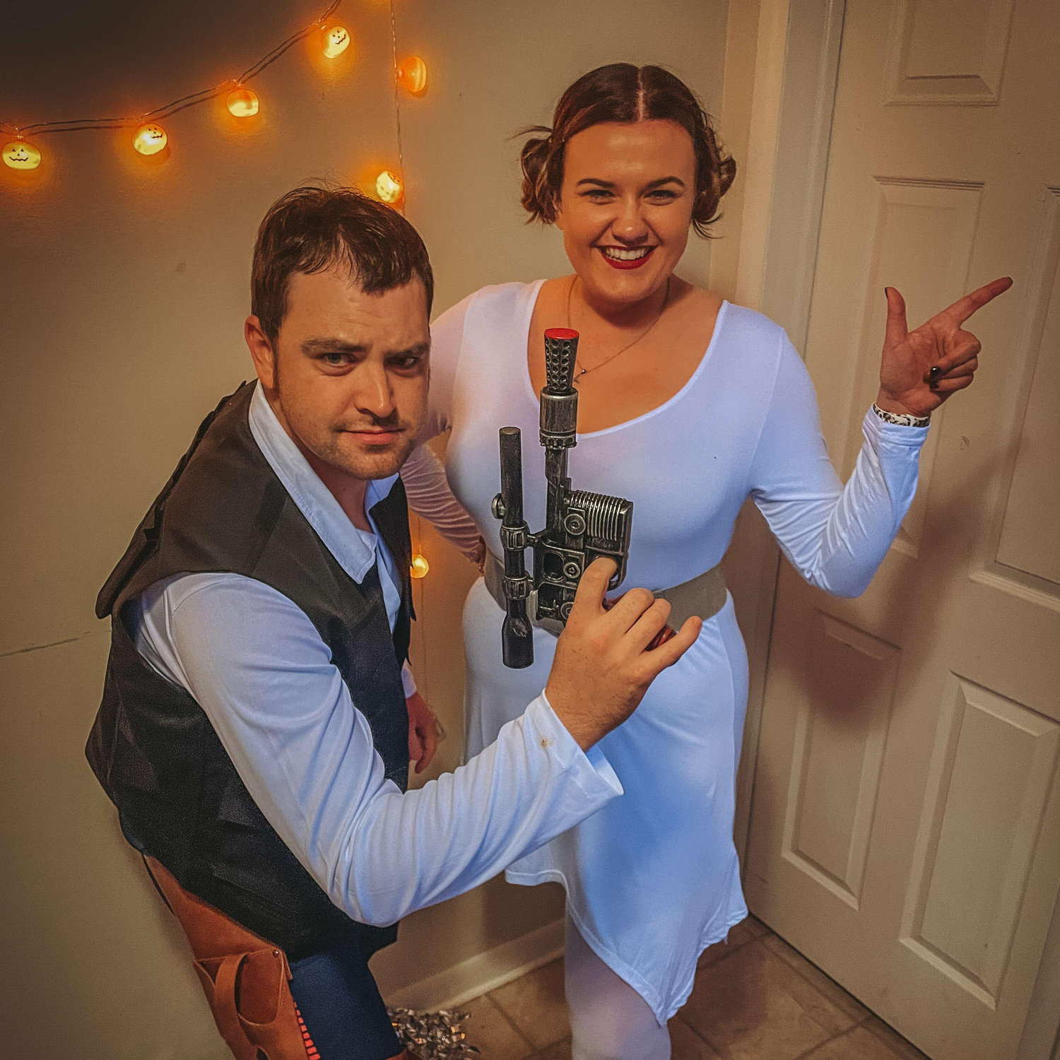 We rocked the Halloween game last year! Love this picture! 