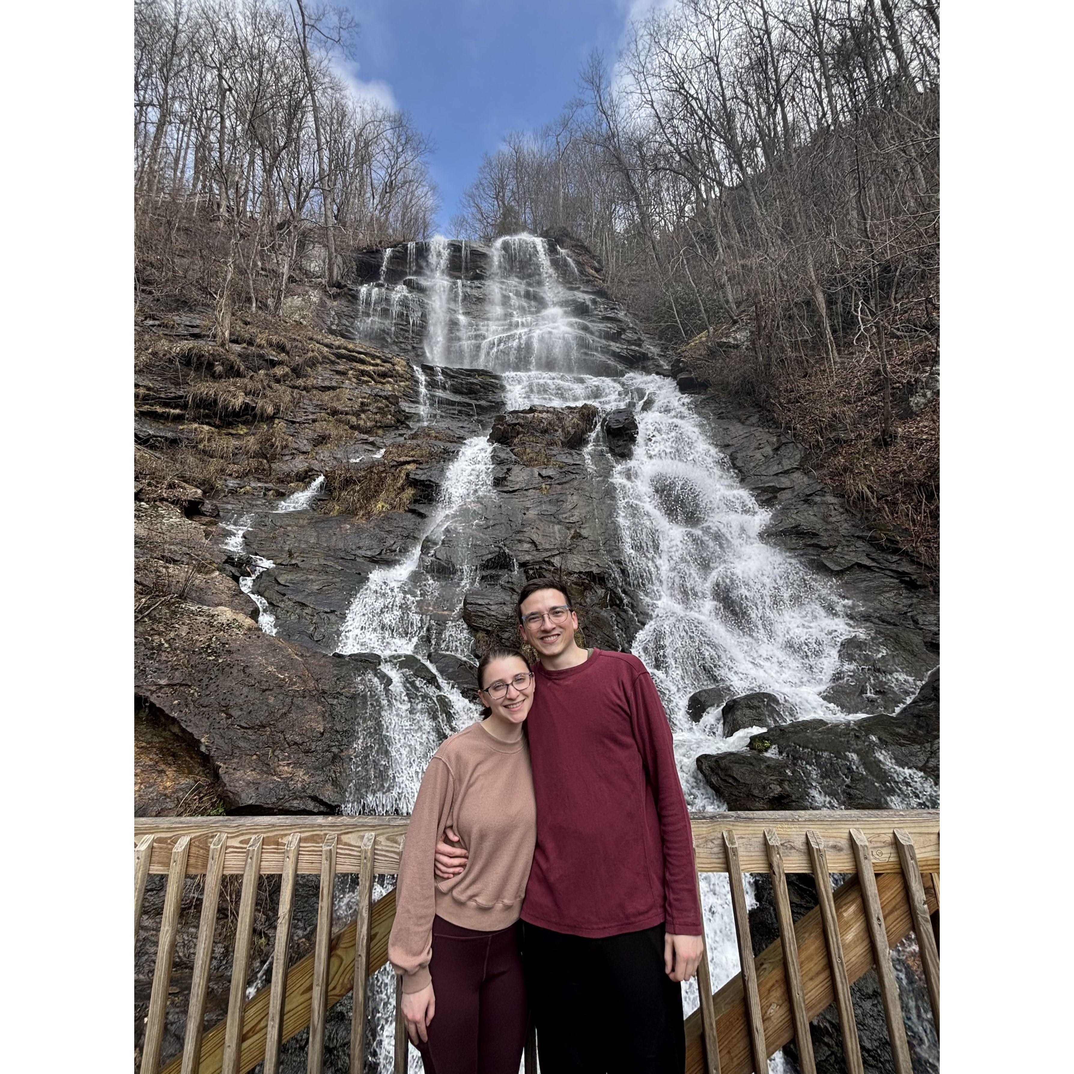 This is from Amicalola Falls on our spring getaway.