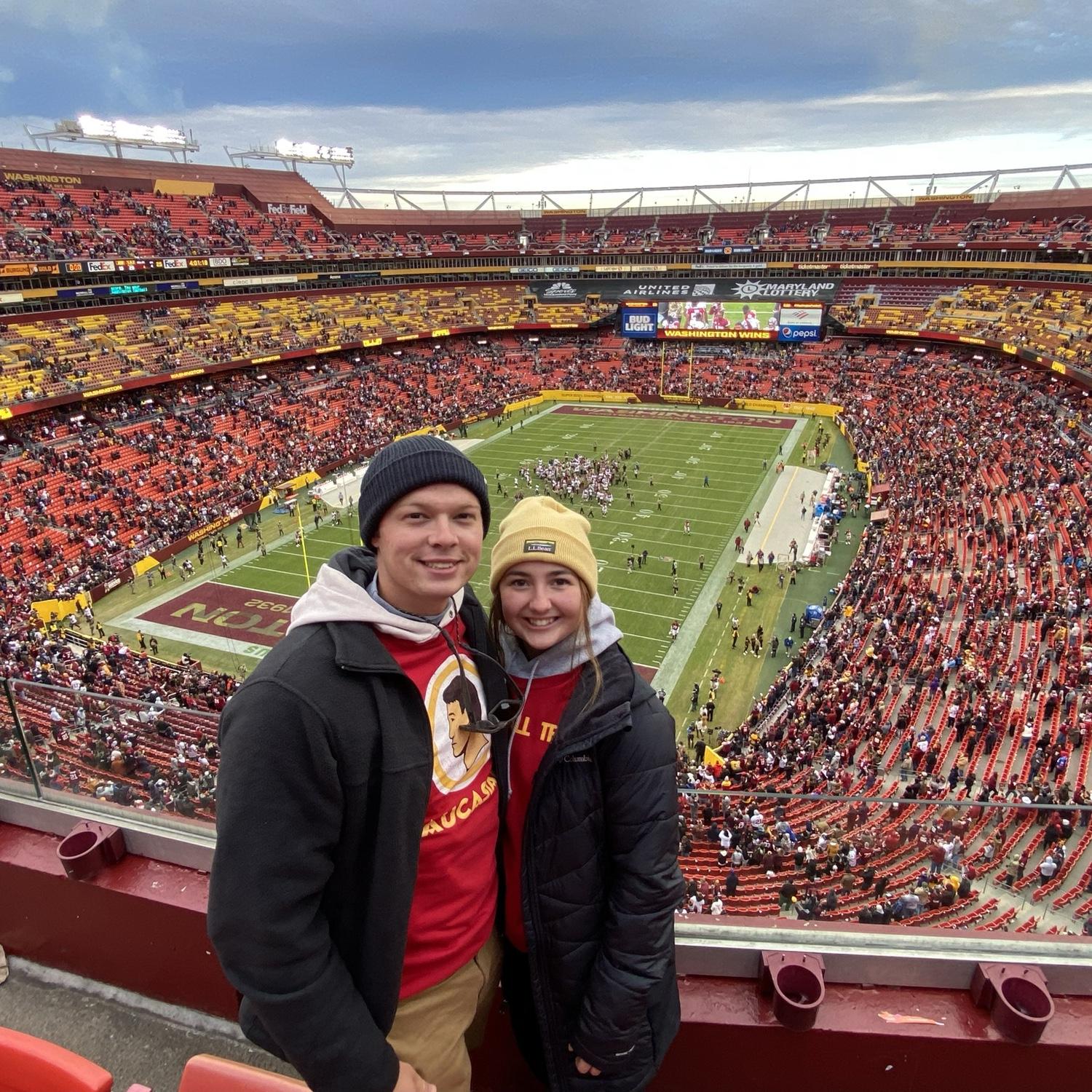 We move in together!!!  Arlington, VA   
Sept. 2021