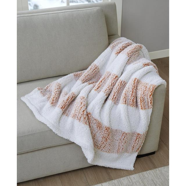 Alpine Valley Cozy Sherpa Throw, 50" x 60"