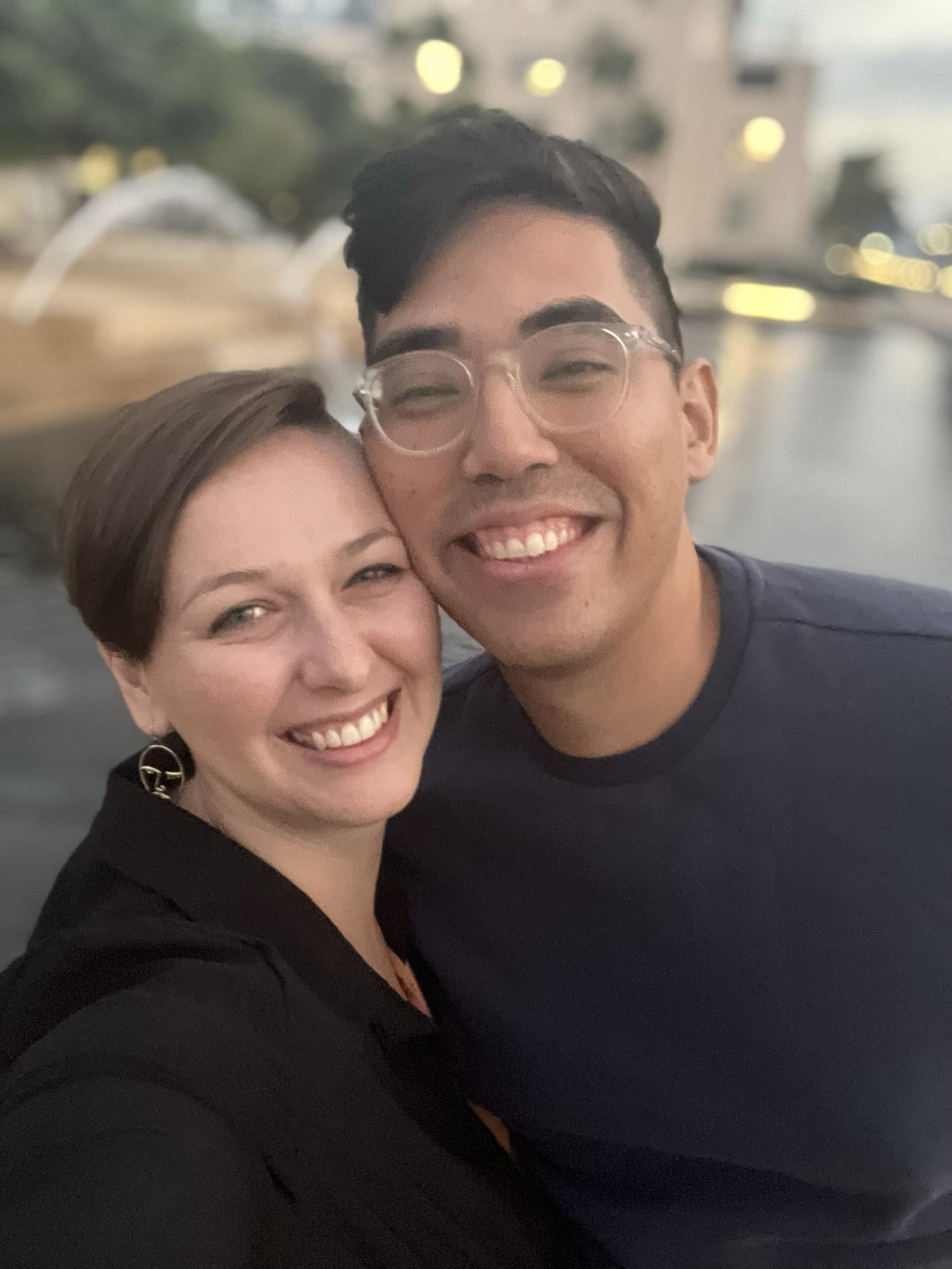 Last night out in San Diego before the move