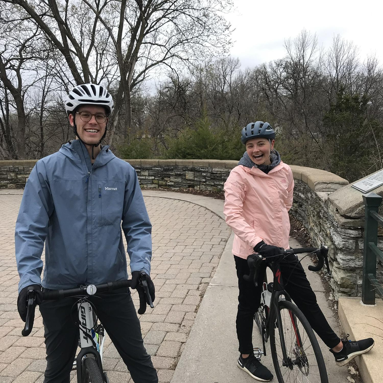 Jacob’s #1 goal in life is to make Taylor love biking as much as he does!