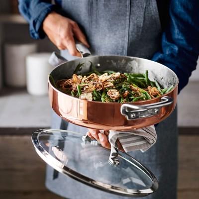 Williams Sonoma Professional Copper Sauté Pan