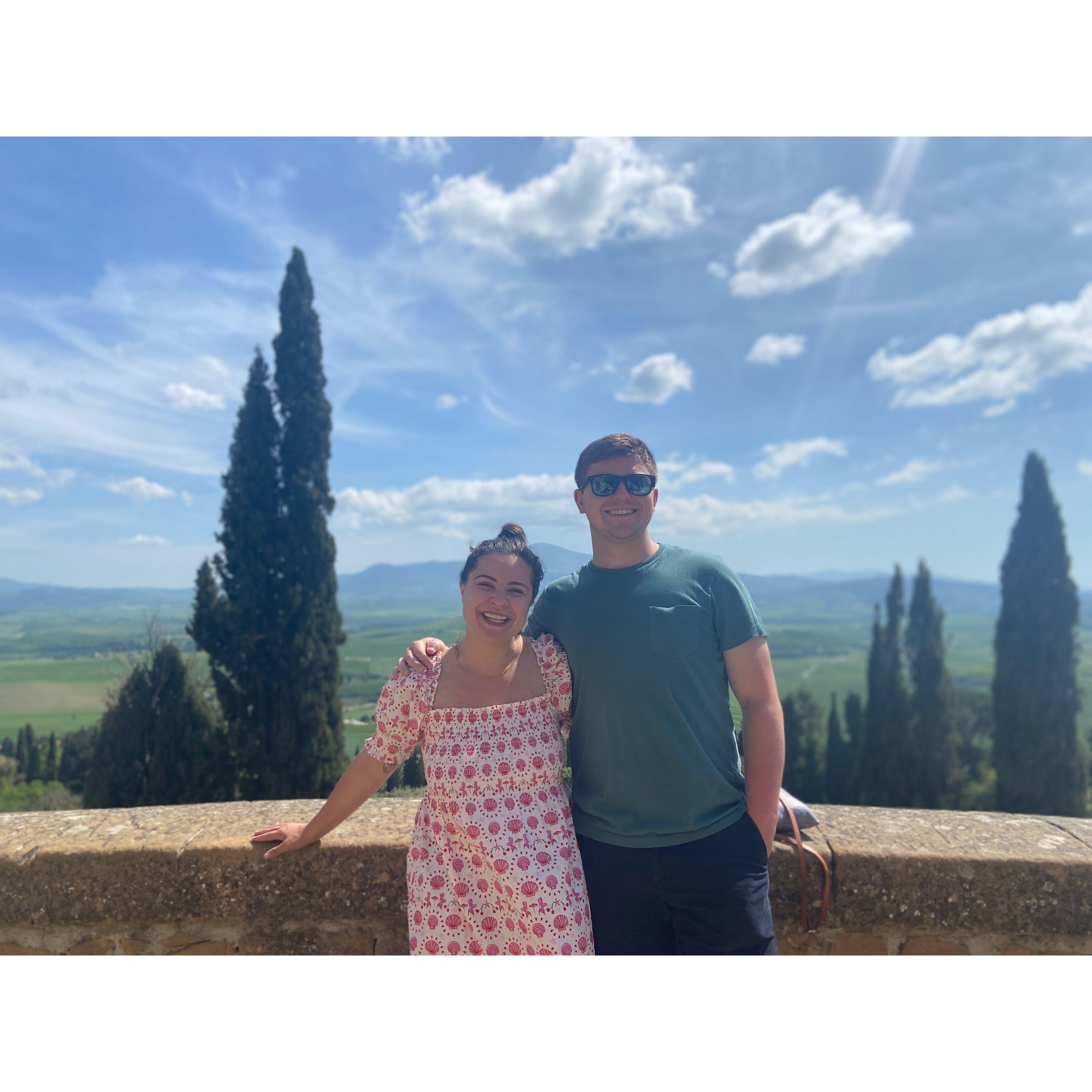 Can't go to Rome without stopping in Tuscany