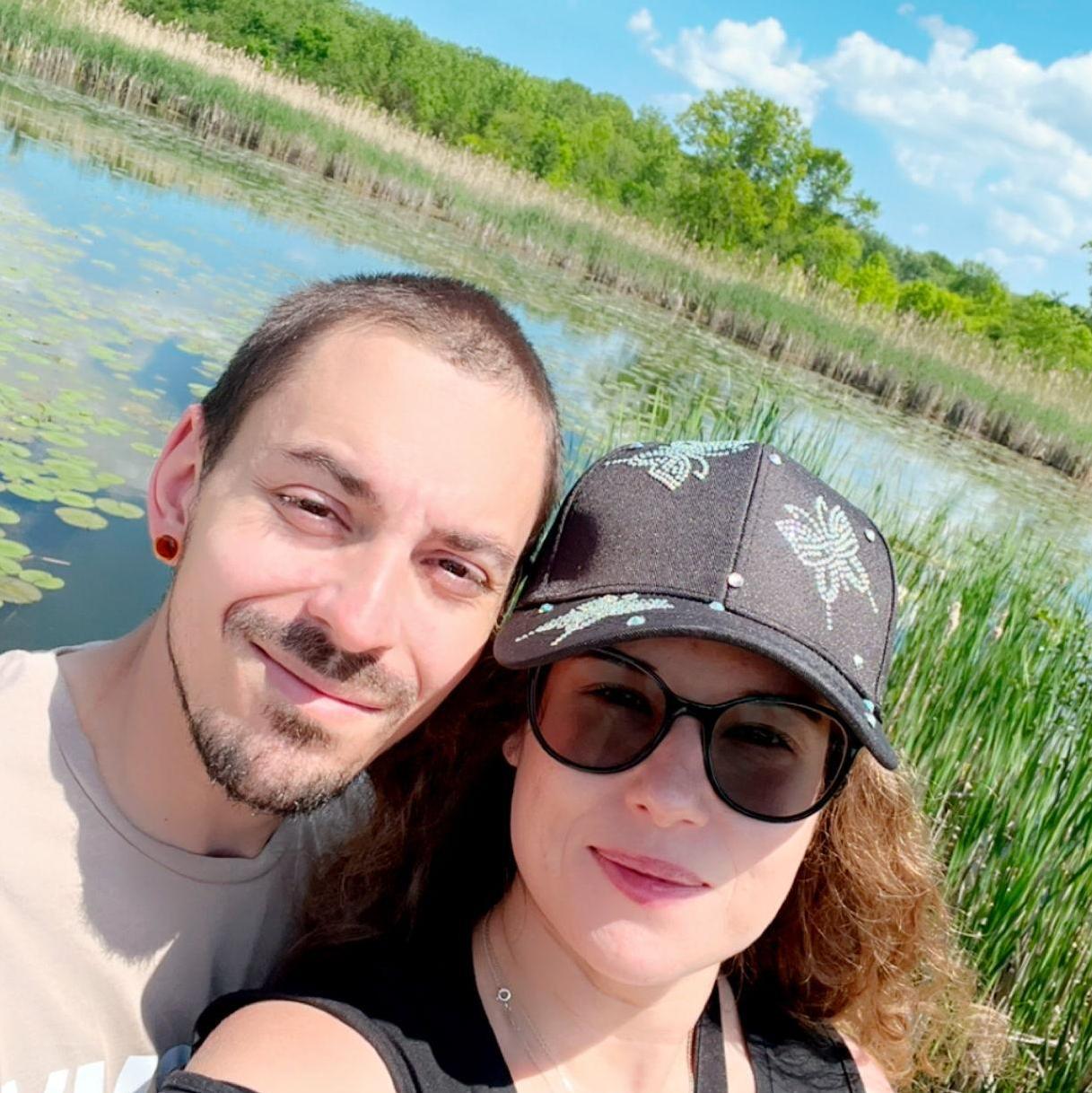 May 18, 2024: Walking at Half Day Forest Preserve for a midday pick-me-up while remembering Grandma Wethington.