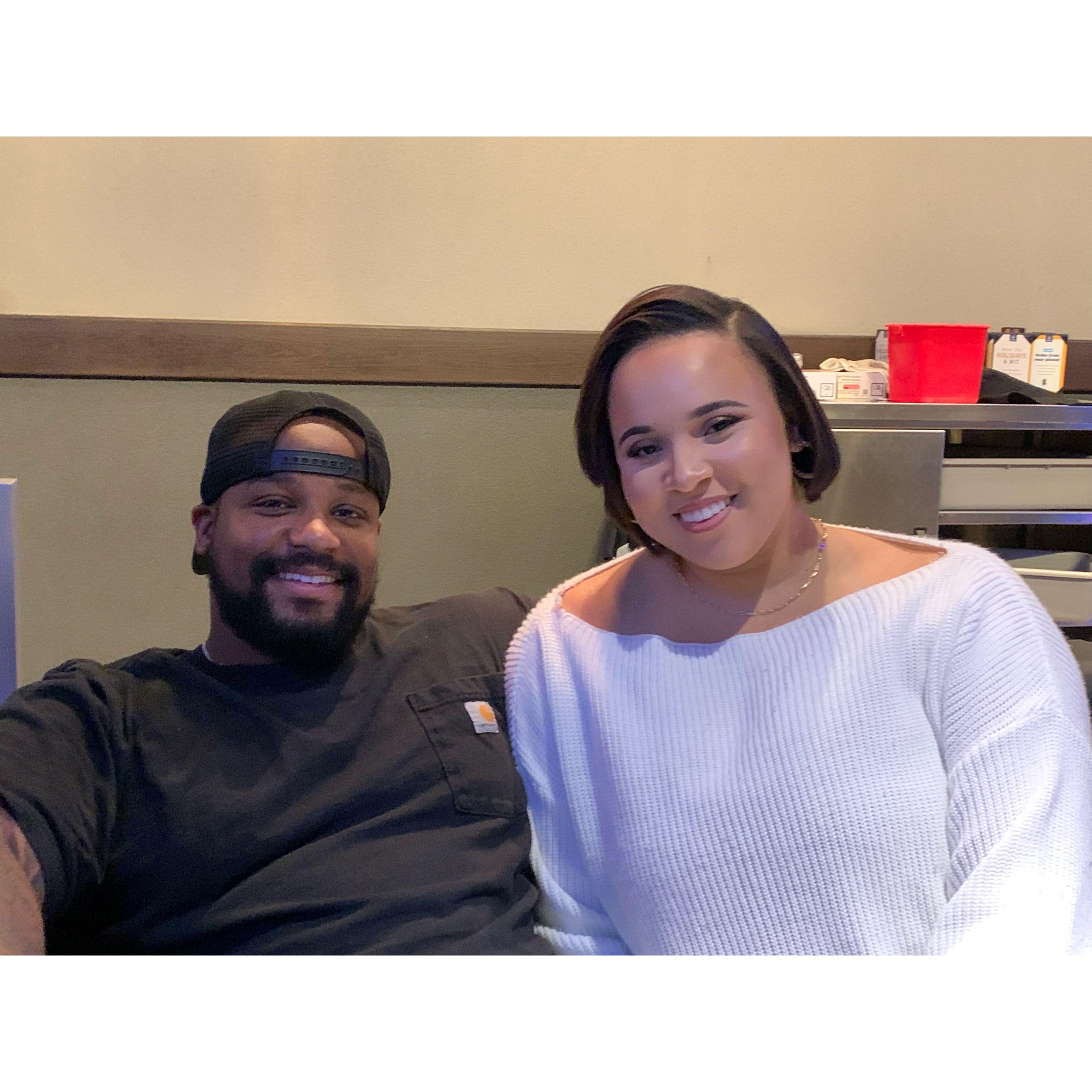 Our first picture together