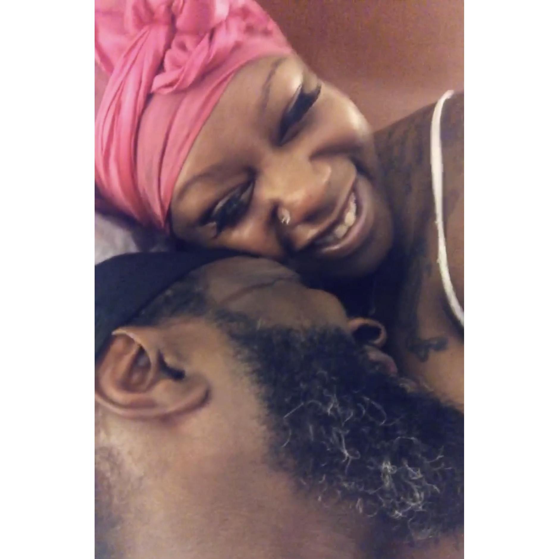 When you’re in a relationship with your best friend, moments like these happen often. We laughed so hard this night.
