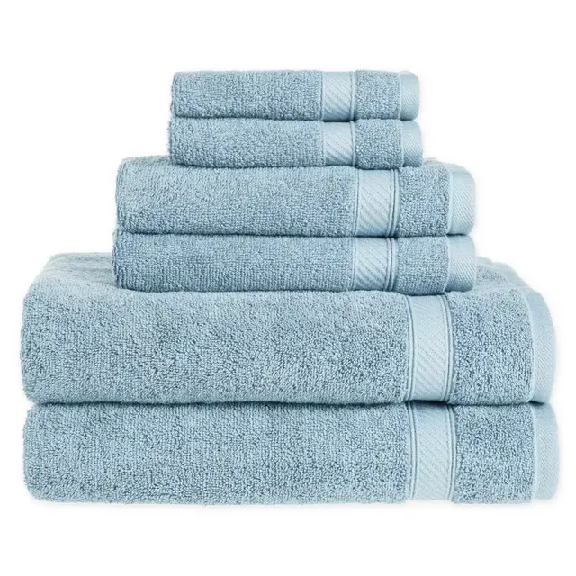 Nestwell™ Hygro Cotton Solid 6-Piece Towel Set in Arona